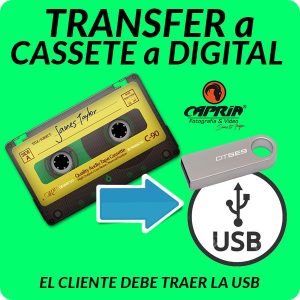 Transfer CASSETE a CD Cali