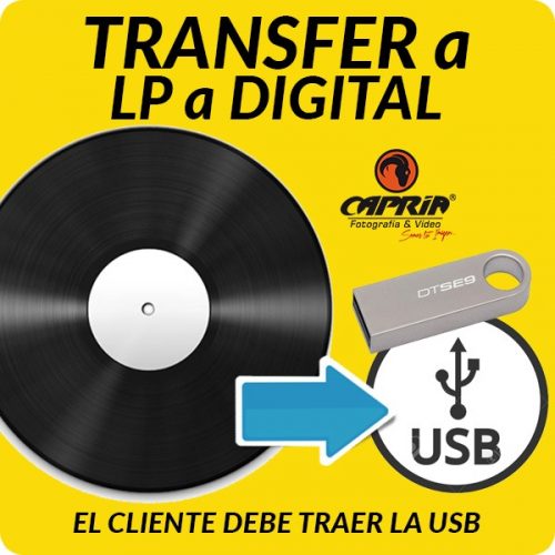 Transfer LP a USB Cali