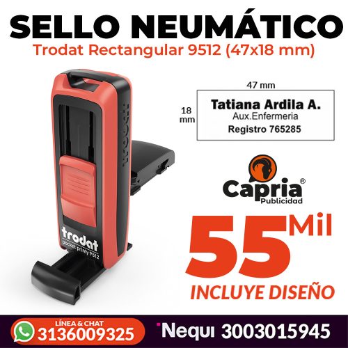 SELLO NEUMATICO RECTANGULAR