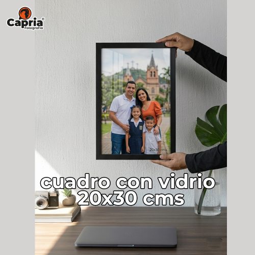 Cuadro con Vidrio 20x30 cms